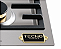 Cooktop a gás 75 cm, inox ,5 queimadores, com tripla chama Lateral ,Dual flame 4.000W, Tecno Vintage - 220V - Imagem 4