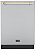 Lava-Louças de Embutir Tecno Vintage, 60 cm, Tall Tub, Porta em Inox, Puxador em Latão Polido, 16 Serviços, 9 Programas, 220V – Casa de Lila - Imagem 1