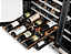 Adega, p/ vinhos e espumantes, abertura p/ esquerda, Dual Zone, 136 litros, 43 garrafas 750 ml Bordeaux, fechadura, 220 V, VINTAGE - Imagem 5
