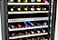 Adega de vinhos e espumantes Tecno Vintage, abertura para Direita, 425 litros, 151 garrafas 750 ml Bordeaux, Dual Zone de embutir- 220 V - Imagem 14