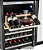Adega de vinhos e espumantes, abertura para Esquerda, 425 litros, 151 garrafas 750 ml Bordeaux, Dual Zone de embutir, Tecno Vintage- 220 V - Imagem 7