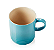 Caneca Café 350 ml Azul Caribe em Cerâmica Le Creuset – Design Clássico e Uso Diário | Casa de Lila - Imagem 6