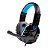 Kit Gamer Completo Teclado Led Mouse Headset 5.1 Fone Haiz HZ-26 Azul - Imagem 3
