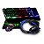 Kit Gamer Completo Teclado Led Mouse Headset 5.1 Fone Haiz HZ-26 Azul - Imagem 1