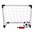 Trave Gol 2 em 1 Mini Futebol Infantil c/ Bola E Bomba Dm Toys DMT5937 - Imagem 4