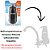 Refil para Filtro e Torneira Bica Movel Acqua E05 Acquabios Preto - Imagem 2