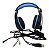 Fone de Ouvido Headphone Gamer X-Soldado Scorpion Rgb Infokit Azul - Imagem 6