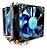 Cooler Duplo CPU p/ PC Intel Amd 1151 1155 Am4 Am3 Dex DX-9100D Azul - Imagem 1