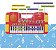 Teclado Infantil 31 Teclas Brinquedo Piano Musical Grava Importway - Imagem 2