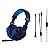 Headset Gamer  P2 Com Led Azul Dex DF-81 - Imagem 4