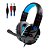 Headset Gamer Fone de Ouvido Headphone para PC P2 Alpha Haiz Azul - Imagem 3