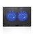 Base de Apoio Suporte para Notebook 2 Cooler Led Azul C3Tech NBC-50BK - Imagem 2