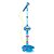 Microfone Infantil Brinquedo Pedestal com Luz DM Toys DMT5897 Azul - Imagem 1