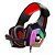 Headphone Fone de Ouvido Gamer X Soldado RGB Infokit GH-X2000 Vermelho - Imagem 1