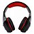 Headphone Fone de Ouvido Gamer X Soldado RGB Infokit GH-X2000 Vermelho - Imagem 3