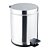 Lixeira Inox 4,5L Pedal Banheiro Cozinha Cesto de Lixo Inox Viel 3505 - Imagem 1