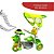 Triciclo Infantil com Empurrador Luz Som Capota Importway BW003 Verde - Imagem 8