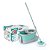 Mop Ciclone Giratorio Cesto Inox Esfregao de Pisos Flash Limp MOP7290 - Imagem 1