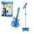 Guitarra com Microfone e Pedestal Infantil Rock Show Dm Toys DMT5894 - Imagem 1