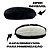 Travesseiro de Viagem Plush Espuma Nasa Com Botão Preto Nap MPS2A40 - Imagem 4