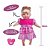 Boneca Totsy Fala 113 Frases Menina Com Chupeta Super Toys 331 - Imagem 3