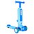 Patinete 2 em 1 Radical Infantil 3 Rodas Com Luz Som DMR6936 Azul - Imagem 2