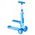 Patinete 2 em 1 Radical Infantil 3 Rodas Com Luz Som DMR6936 Azul - Imagem 3