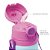 Copo Infantil de Aluminio Garrafa com Canudo Unicornio Buba 12117 - Imagem 3