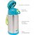 Copo Térmico Infantil Dupla Parede Inox com Canudo Buba 11385 Azul - Imagem 2