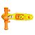 Patinete Patinho Feliz Radical Infantil Dobrável 3 Rodas e Luz DMR6815 - Imagem 4