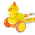 Patinete Patinho Feliz Radical Infantil Dobrável 3 Rodas e Luz DMR6815 - Imagem 6