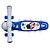 Patinete Astronauta Radical Infantil Dobrável 3 Rodas Com Led DMR6814 - Imagem 4