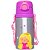 Copo Infantil Garrafinha Aluminio Garrafa Canudo Princesa Buba 19618 - Imagem 1