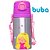 Copo Infantil Garrafinha Aluminio Garrafa Canudo Princesa Buba 19618 - Imagem 2