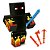 Boneco Athos 15cm Gamer Articulado com Ferramentas Chaveiro 3.03.1364 - Imagem 1