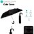 Guarda Chuva Automático Masculino Cabo Curvo Fazzoletti 206 Preto - Imagem 8