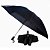 Sombrinha Invertida Automática Automática Fazzoletti 3018 Preta - Imagem 1