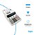 Calculadora Eletronica de Mesa 12 Dígitos com Bobina Elgin MR-6124 - Imagem 7