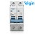 Mini Disjuntor Bipolar 2 Polos Duplo 16a Elgin DEP3-2C16 52A001032016 - Imagem 2