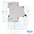 Mini Disjuntor Bipolar 2 Polos Duplo 16a Elgin DEP3-2C16 52A001032016 - Imagem 6