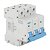 Mini Disjuntor Tripolar 3 Polos Triplo 50a 6ka Curva C MCB Elgin - Imagem 1