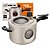 Panela De Pressão 4,5l Tampa Visor Duplo Vidro Antiaderente Baunilha - Imagem 1