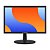 Monitor Led Tela 15,4 60hz Hdmi Vga Widescreen Bluecase BM154I1HVW - Imagem 5
