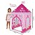 Barraca Princesa Love Toca Tenda Castelo Casinha Infantil Rosa DM Toys - Imagem 2