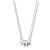 Colar de Prata Navetes Zircônia 40 cm + extensor - Imagem 1
