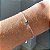 Pulseira de Prata Borboleta Origami - Imagem 4