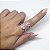 Anel de Prata Oval Rosa Bebê - Imagem 2