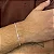 Pulseira de Prata Masculina Elos Largos 1 mm - Imagem 1