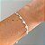 Pulseira de Prata Cinco Corações Zircônia - Imagem 2