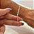 Pulseira de Prata Bolinhas com Pingente Cruz - Imagem 2